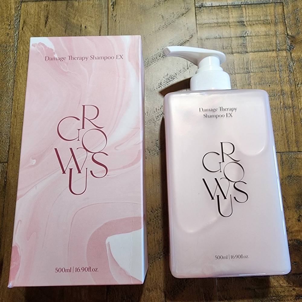Growus Damage Therapy Shampoo EX 500ml 16.9fl oz Korean Hair Care Collagen